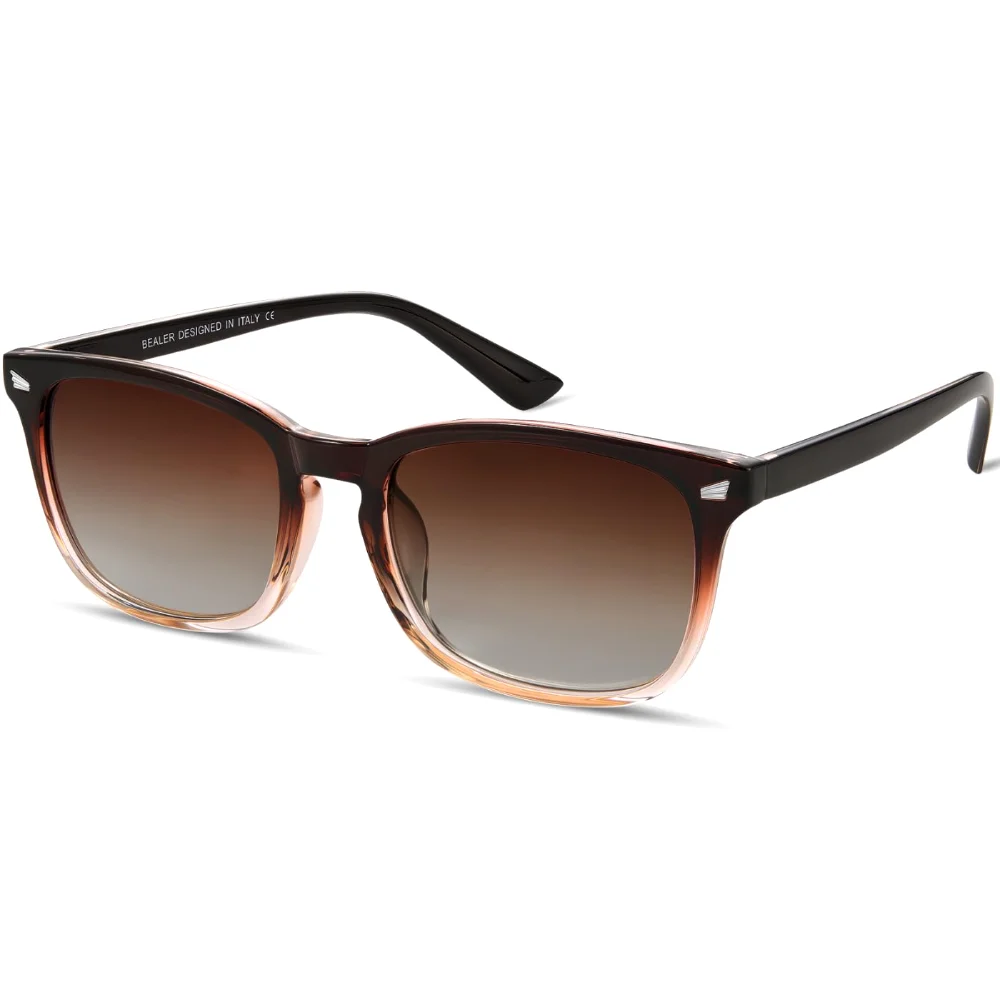 BEALER Retro Rectangle C2, Gradient Brown