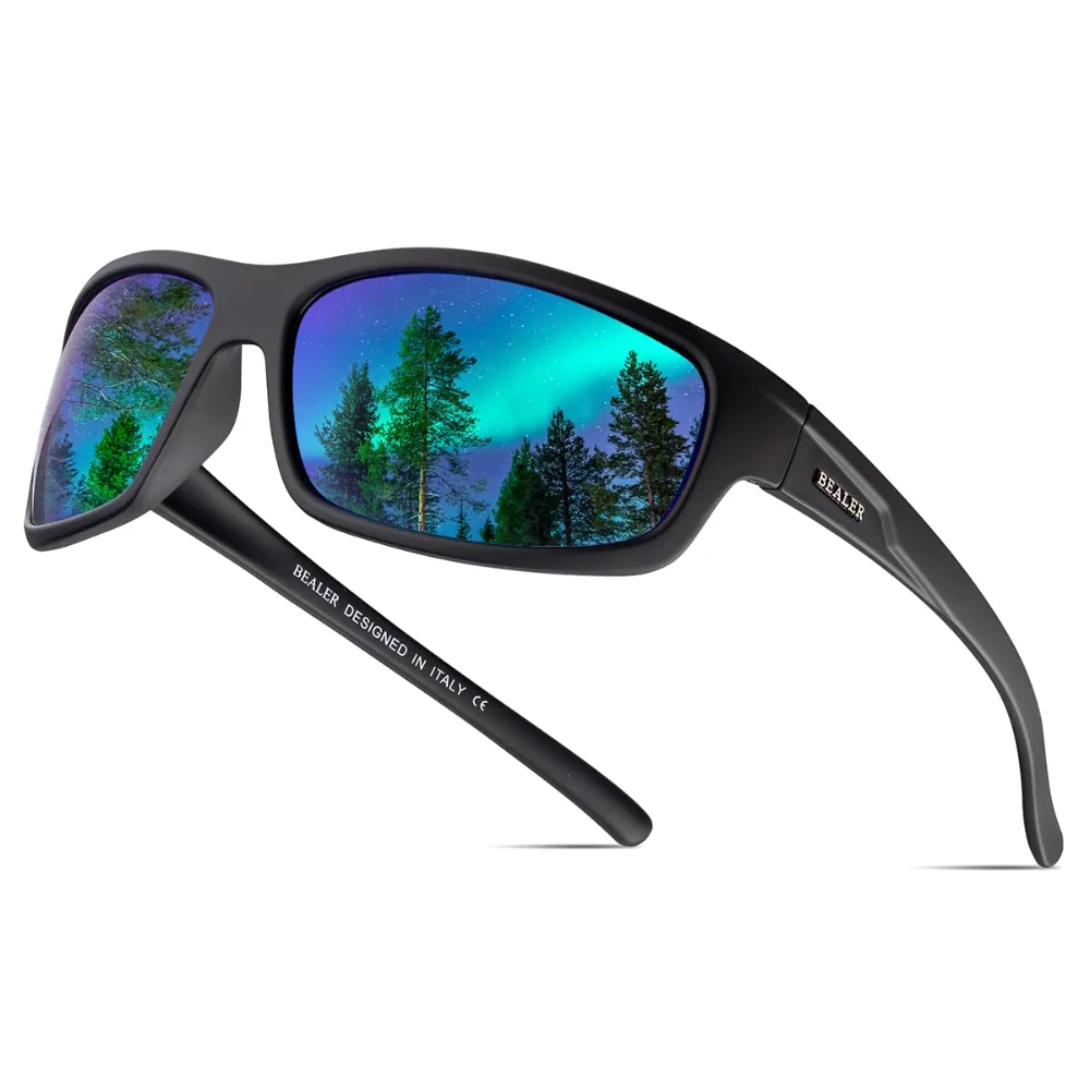 BEALER Sport Wrap BL6608, Matte Black / Green