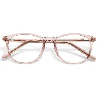 Round Screen Glasses BL9001 B2, Flesh Pink